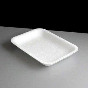 Medium White Polystyrene Tray D3