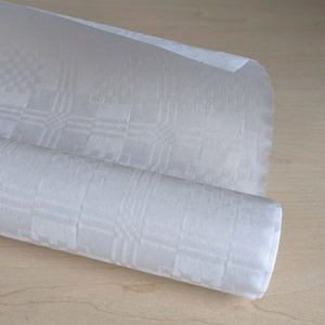 Dispotex White Paper Banquet Roll - 1.2m x 100m - 1 Roll
