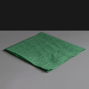 32cm 2 Ply Forest Green Paper Napkins / Serviettes