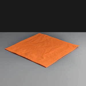 32cm 2 Ply Orange Paper Napkins / Serviettes