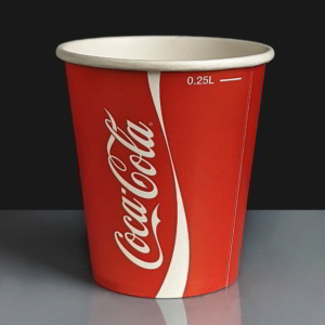 9oz Coke Cold Drink Paper Cup
