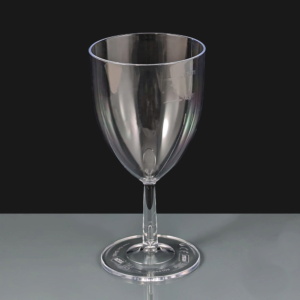 Reusable Plastic Wine Glasses CE 125 & 175ml Lined