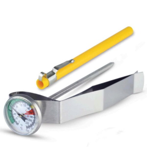 Milk Frothing Barista Thermometer with 25mm Dial