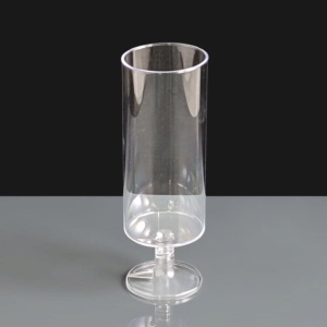 Polycarbonate 7oz Stackable Plastic Champagne Glasses