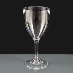 BB143-1NS 312ml Large Polycarbonate Wine Glass Non CE