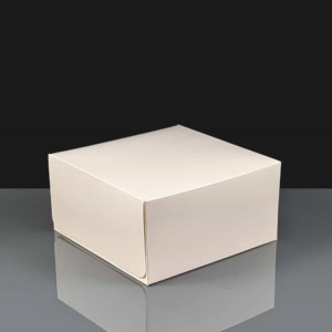 Quick Service Cake Boxes - Plain 6x6x3