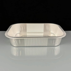 Smoothwall Foil Trays - 220 x 150 x 44mm