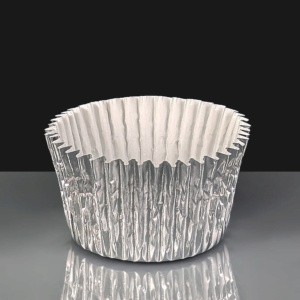 Silver Cupcake Cases 50 x 38mm | Pack of 500