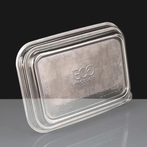 Plastic Lid for 12/16oz WorldView Take Away Containers