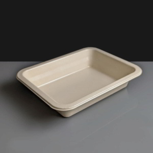 Compostable One Compartment Meal Tray 1200ml - Box of 500