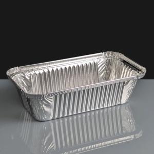 No 6A Long Rectangular Foil Container: Box of 500