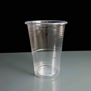 Disposable PP Half Pint Glass - 284ml to Brim