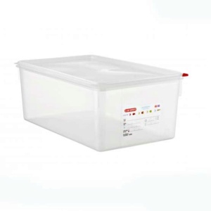 Gastronorm Airtight Food Storage Container & Lid - 28L: Box of 6
