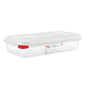 GN1/3 Airtight Food Storage Container & Lid - 2500ml: Box of 6