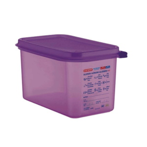 Araven GN1/4 Allergen Airtight Food Storage Container & Lid - 4300ml