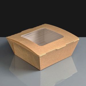 Medium Leakproof Box With Window 750ml / 26oz - Box of 270