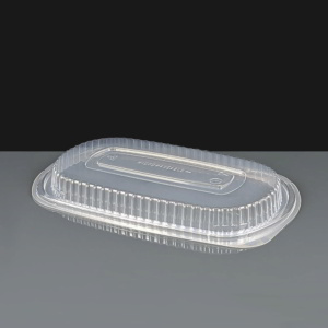 Deluxe Microwavable 30oz Container Clear Lid