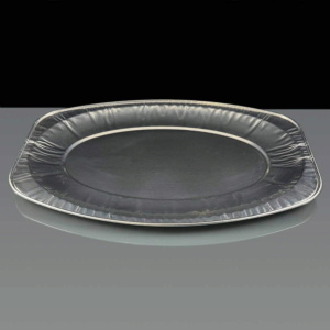 55cm Oval Plain Foil Platter