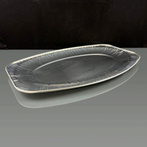 43cm Oval Plain Foil Platter