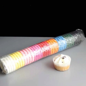 Coloured Mini Cupcake Cases - Mixed Colour Multi Pack Pack of 520