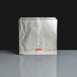 175x175mm White Grease Proof Paper Bags