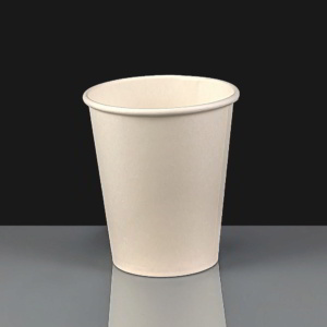 8oz Plain White Paper Cup