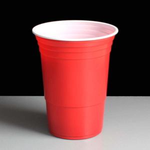 American Style Plastic Red Party Cups 16oz / 454ml