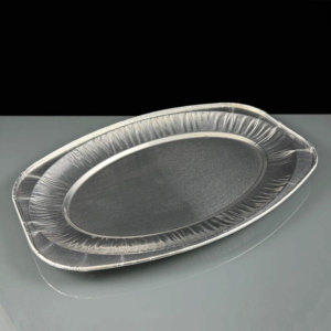 35cm Oval Plain Foil Platter