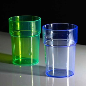 Reusable Half Pint UV Plastic Glass