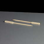 Wooden Bamboo Paddle Skewer 90mm