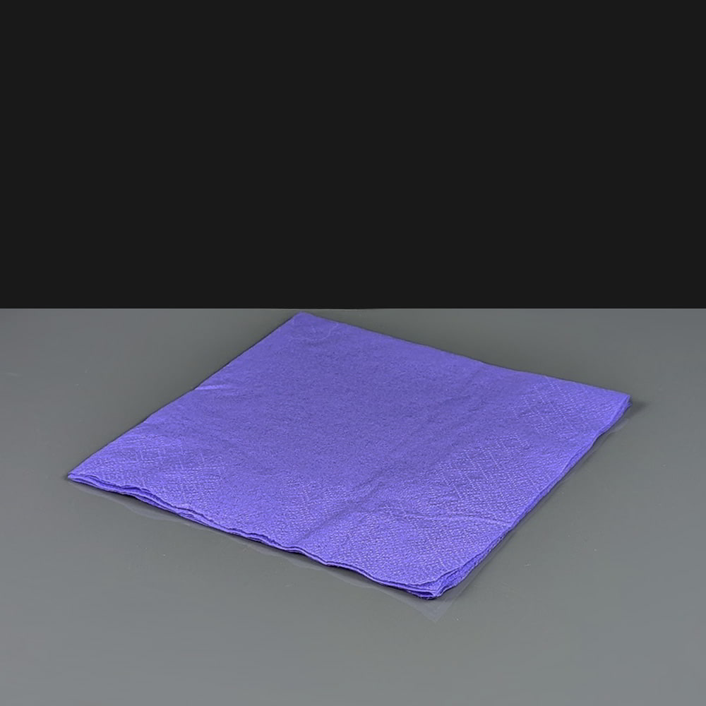 2 Ply Purple Paper Napkins / Serviettes (Pack of 125)