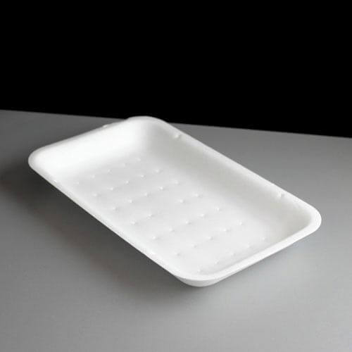 Medium White Polystyrene Tray 3D