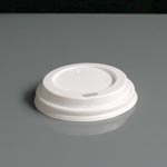 White Sip-thru Lid To Fit 4oz Paper Coffee Cups