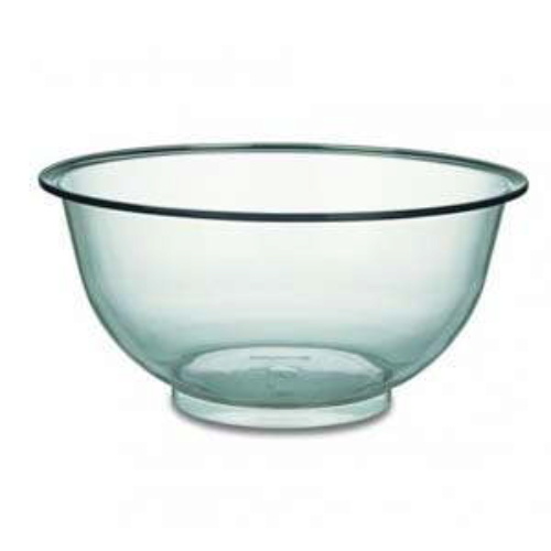 Araven 2.5L Clear Plastic Mixing Bowl 235 x 110mm