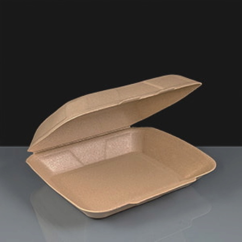 Infinity 1 Compartment Meal Box Brown