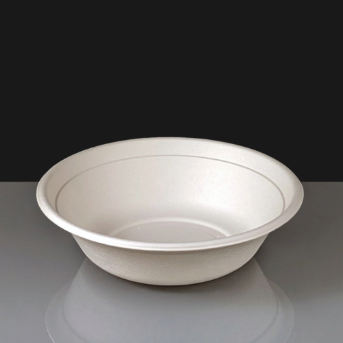32oz Round Bagasse Buddha Bowl