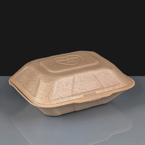 Infinity Medium Burger & Chips Box - Brown