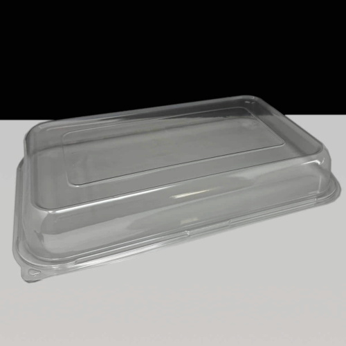 Large ANSON Clear Sandwich Platter Lids