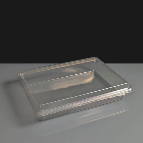 Faerch Nibble Snack or Meal Box with Hinged Lid Clear