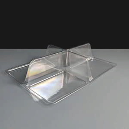 Nibble Snack Box 4 Cavity Insert - Clear
