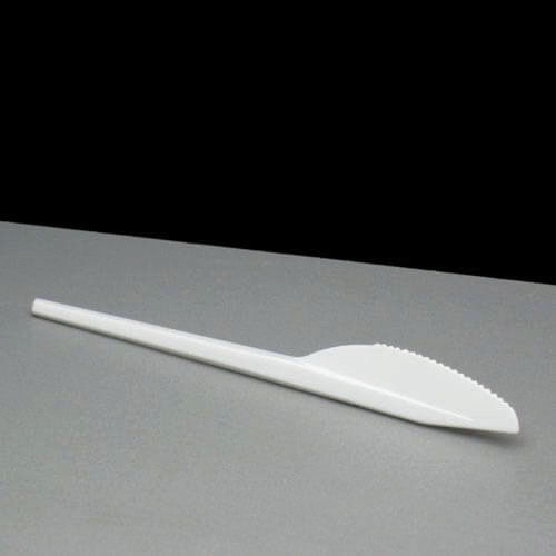 Disposable White Plastic Knives