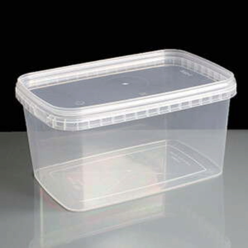 1600ml Rectangular Tamperproof Container and Lids