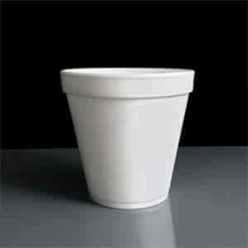 16oz Squat White Polystyrene EPS Container