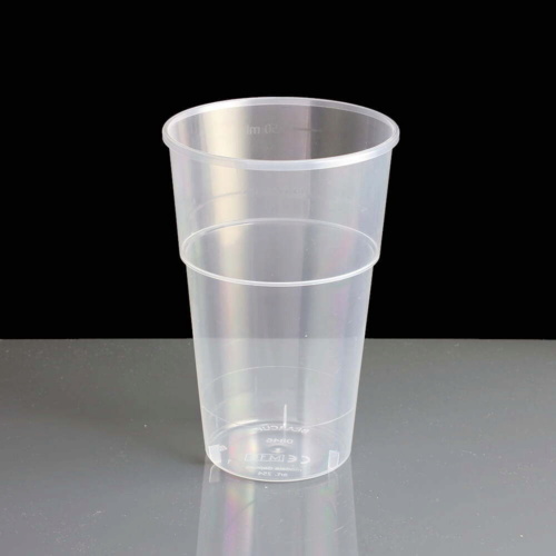 Disposable Half Pint Glasses - 10oz Katerglass - 285ml To Rim CE
