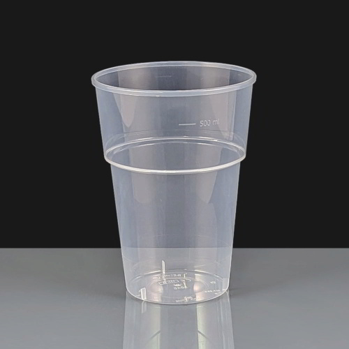 Disposable Pint Glasses - 22oz Katerglass - 570ml Pint To Line CE