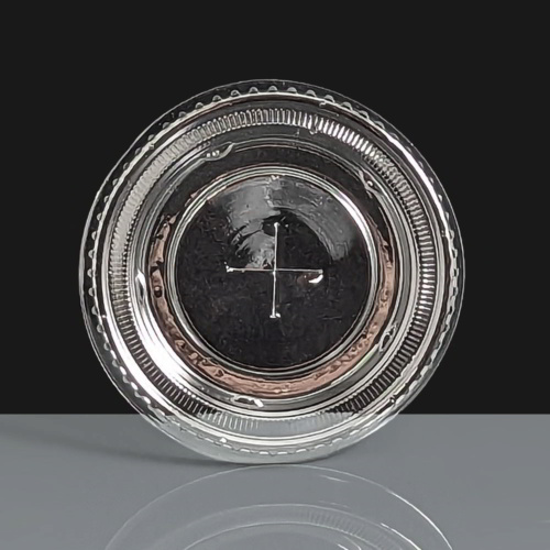 Clear Flat Lid To Fit 8oz & 12oz Smoothie Cups