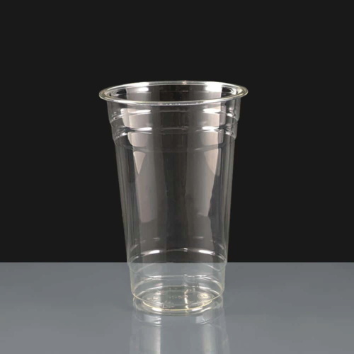 20oz Compostable PLA Plastic Smoothie Cups 