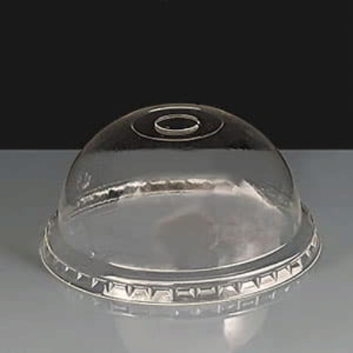 Domed Straw Slot Lid for PLA Cold Cups