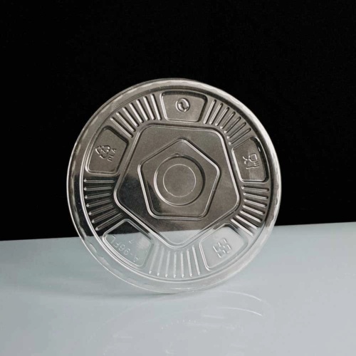 Flat Straw Slot Lid for PLA Cold Cups