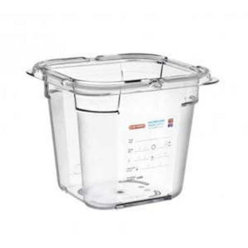 GN1/6 Airtight Polycarbonate Food Storage Container 2150ml | Sale